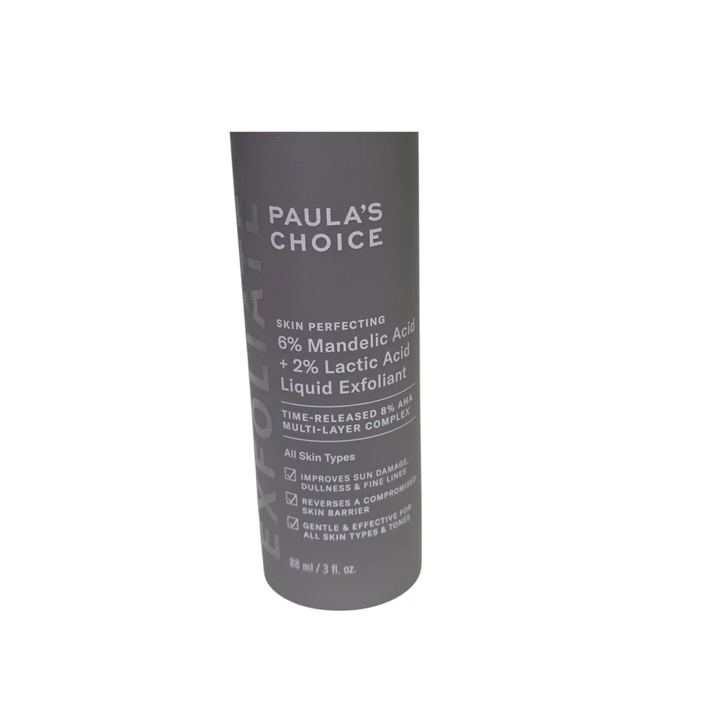 Paulas Choice Skin Perfecting 6% Mandelic Acid + 2% Lactic Acid 3 Fl Oz